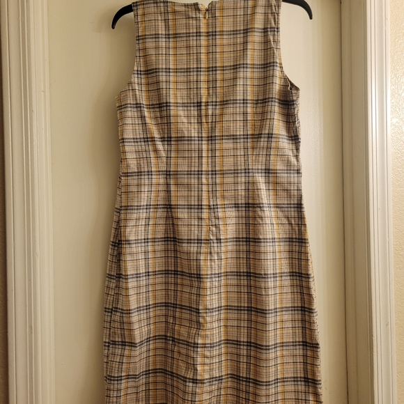 Old Navy Plaid Sleeveless Dress Size 10 - Picture 5 of 8